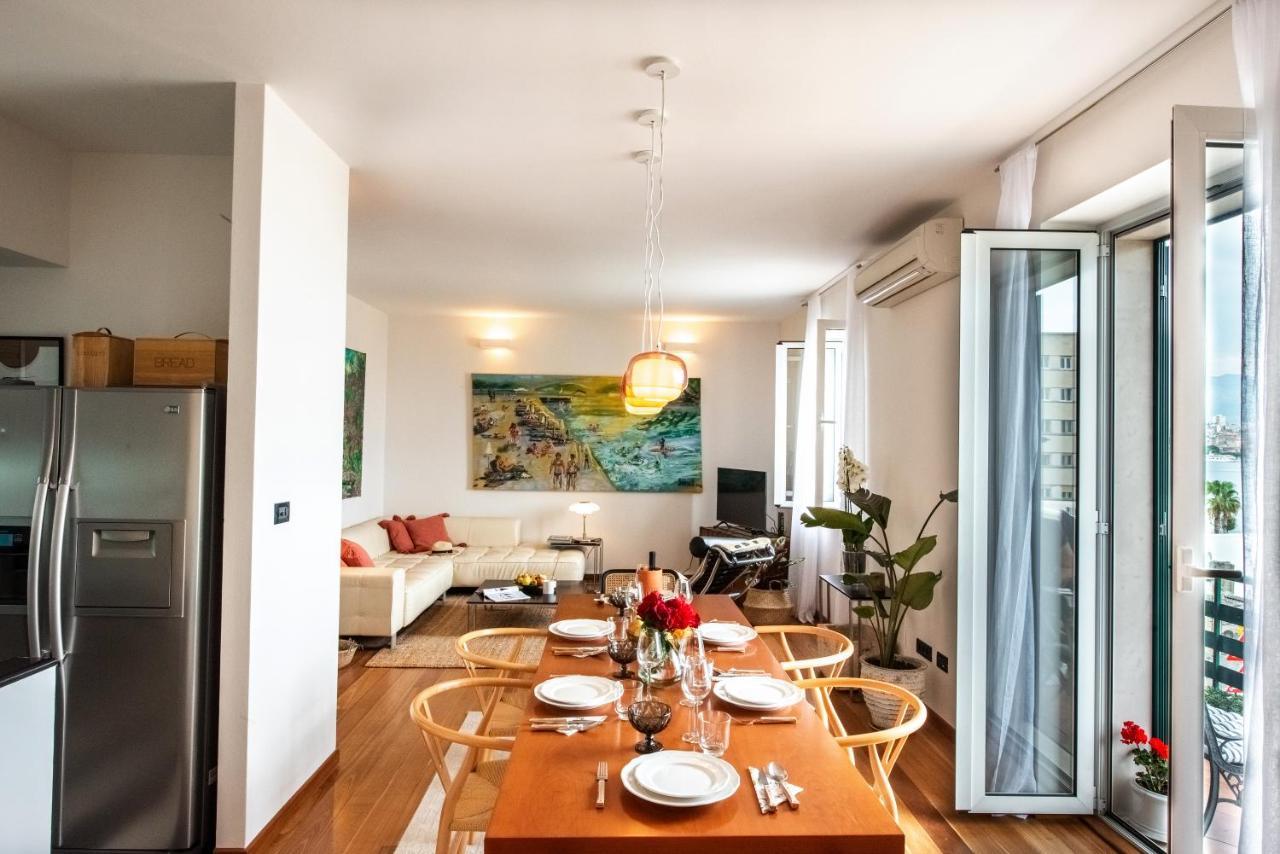 Airy Seafront 1920S Apartment Split Extérieur photo
